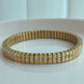 BRAZALETE STRIPES CON ZIRCONIAS