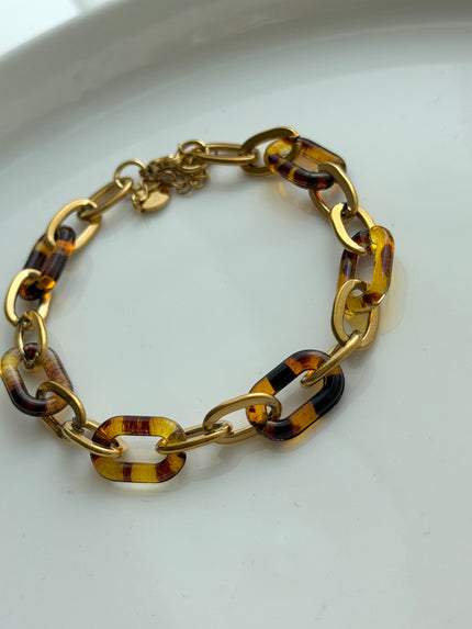 PULSERA ESLABÓN CAREY