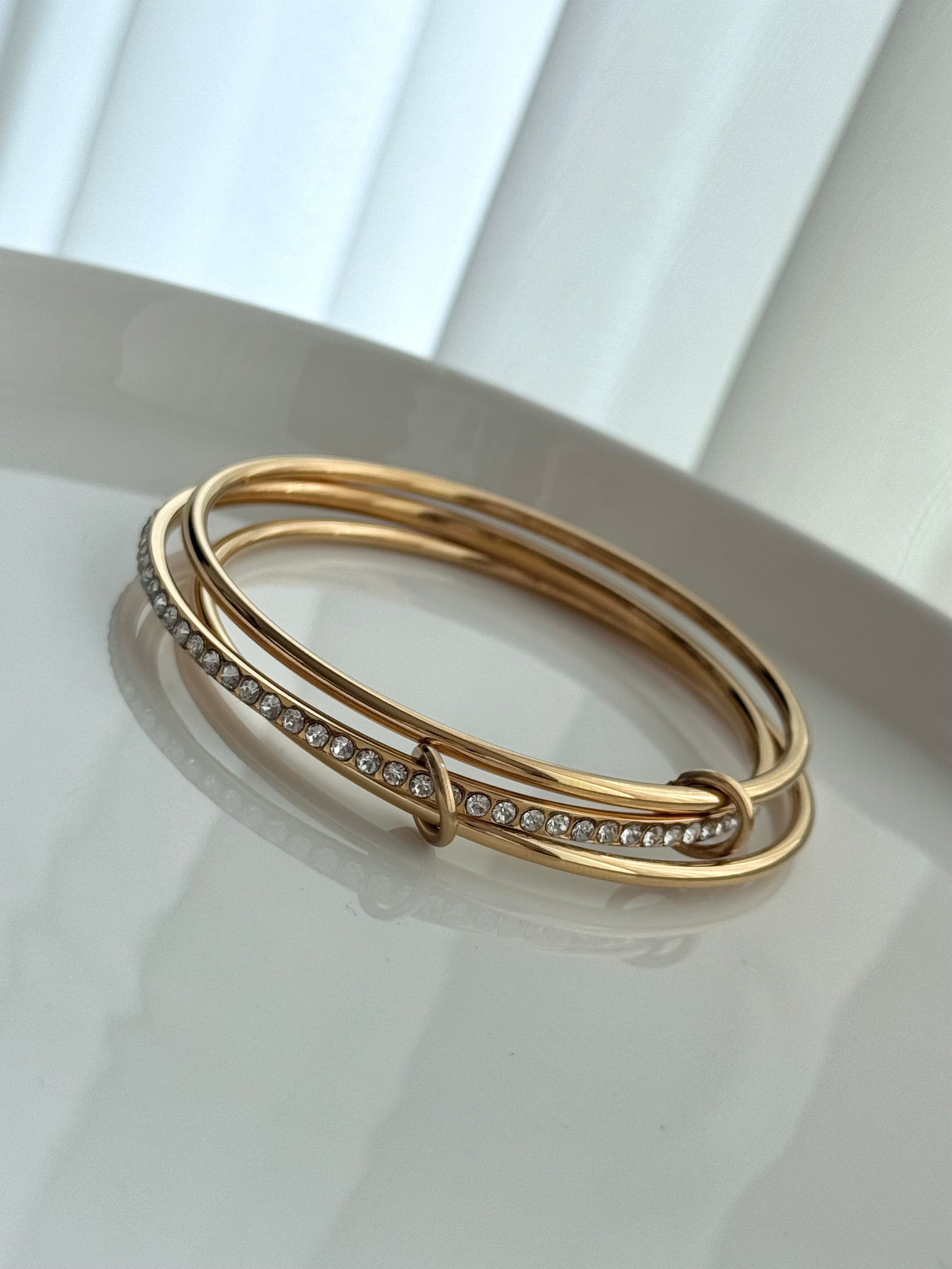 ARO TRIPLE CON CRISTALES