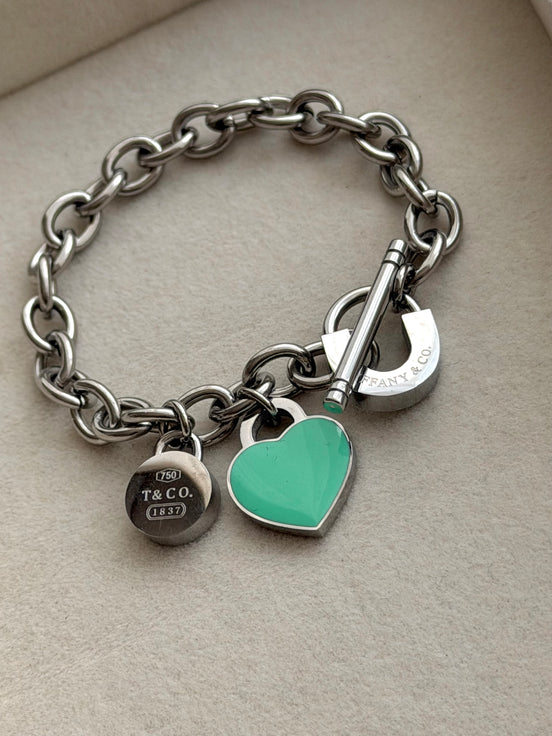 PULSERA BROCHE CANDADO