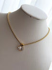 COLLAR DIJE ZIRCONIA