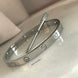 BRAZALETE LOVE CUATRO ZIRCONIAS