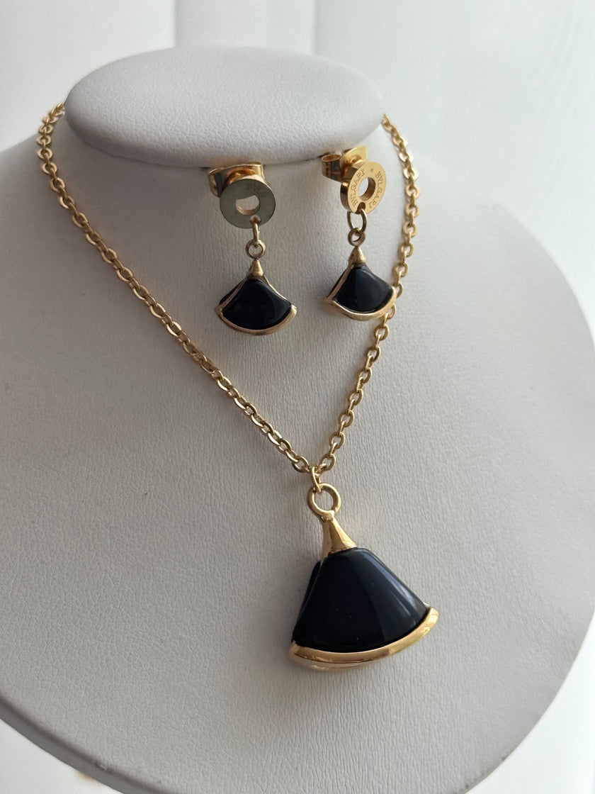 SET COMPLETO DIJE NEGRO