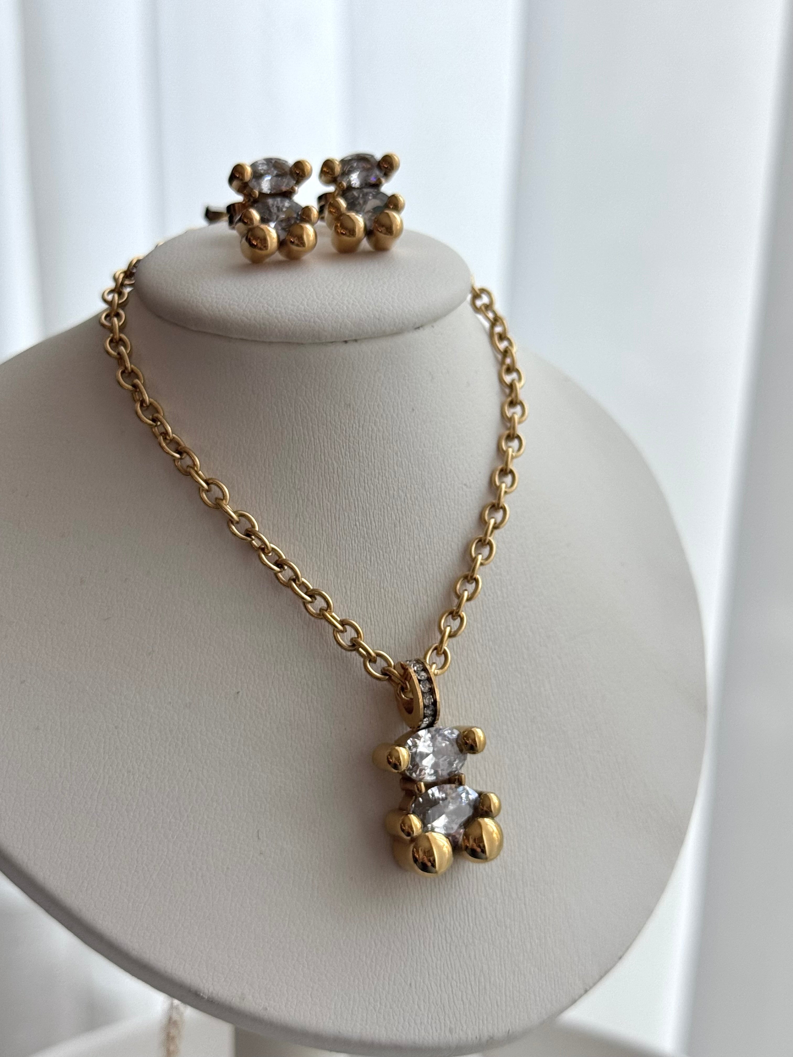 SET COMPLETO OSITO CRISTAL