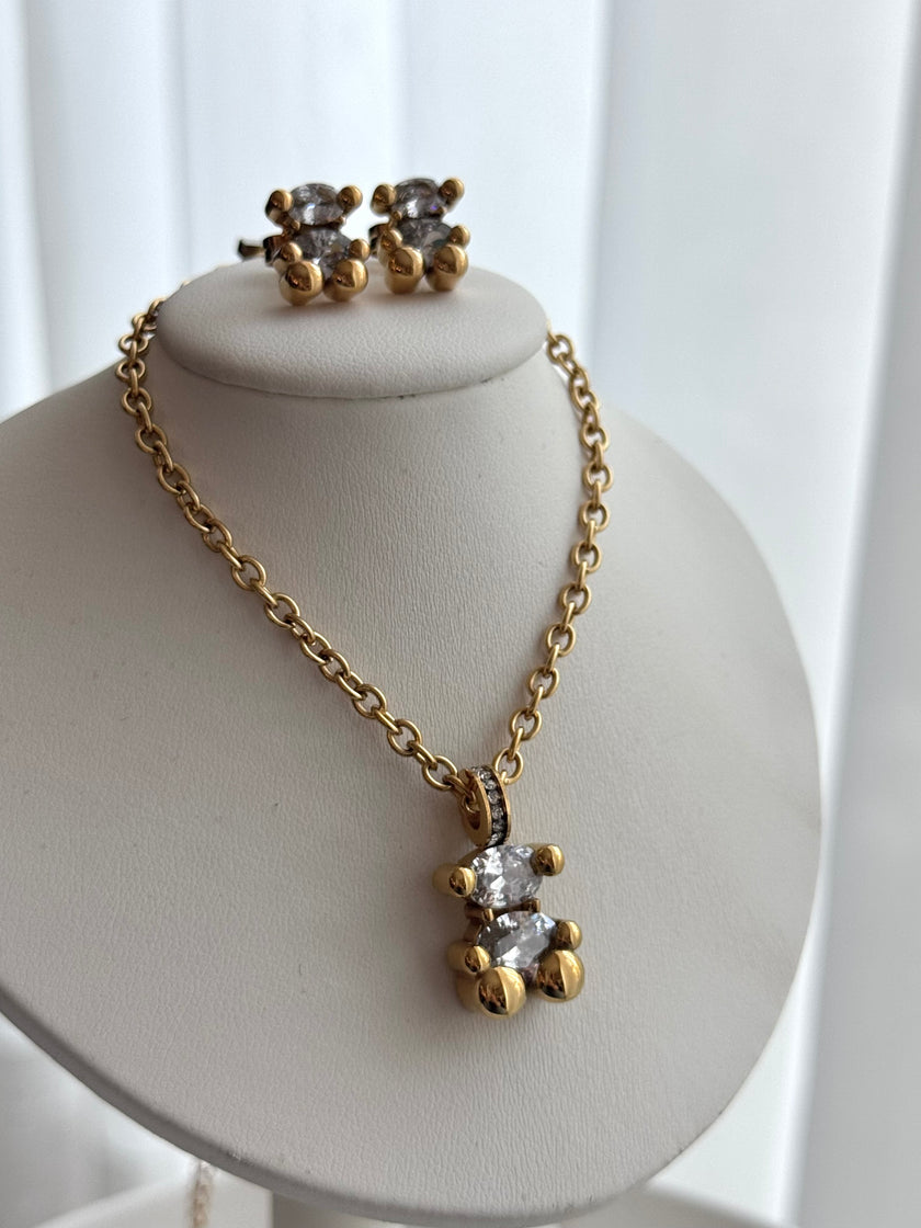 SET COMPLETO OSITO CRISTAL