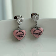 ARETE CORAZÓN ROSA