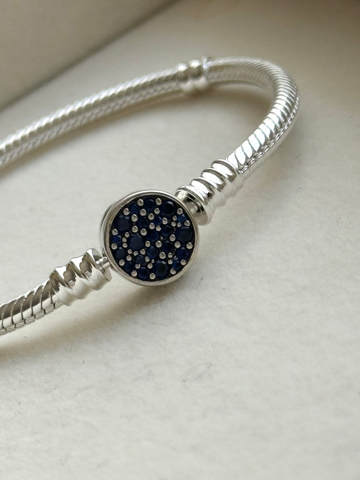 PULSERA CÍRCULO AZUL