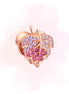 CHARM HOJA ROSA