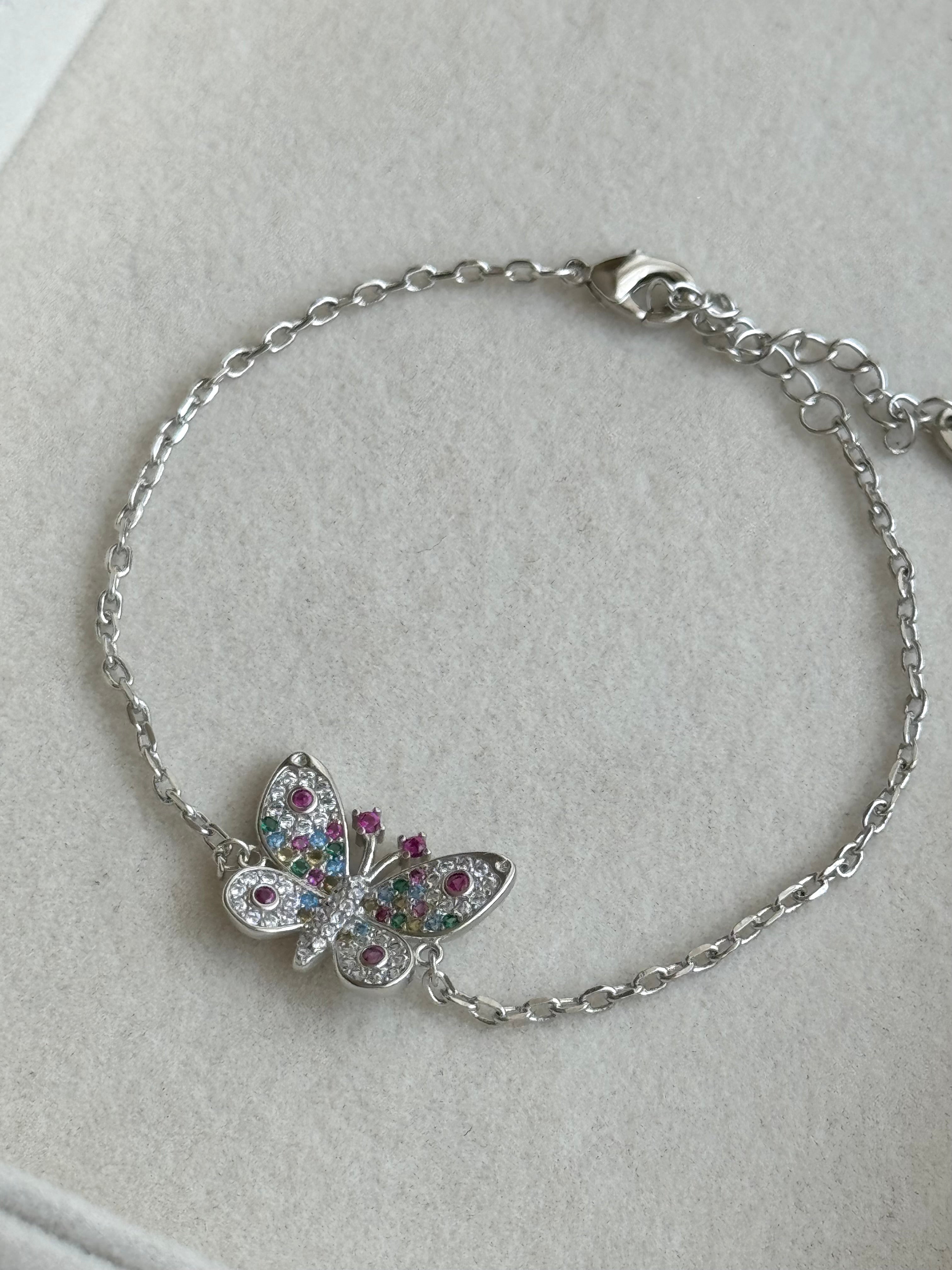 PULSERA CON MARIPOSA