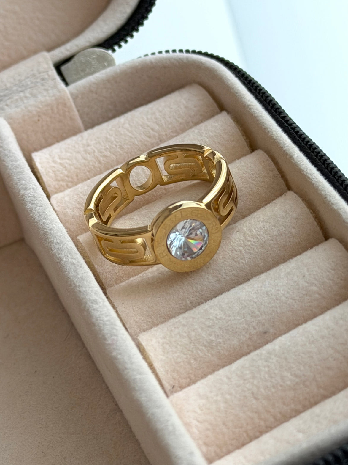 ANILLO CRISTAL GRECAS
