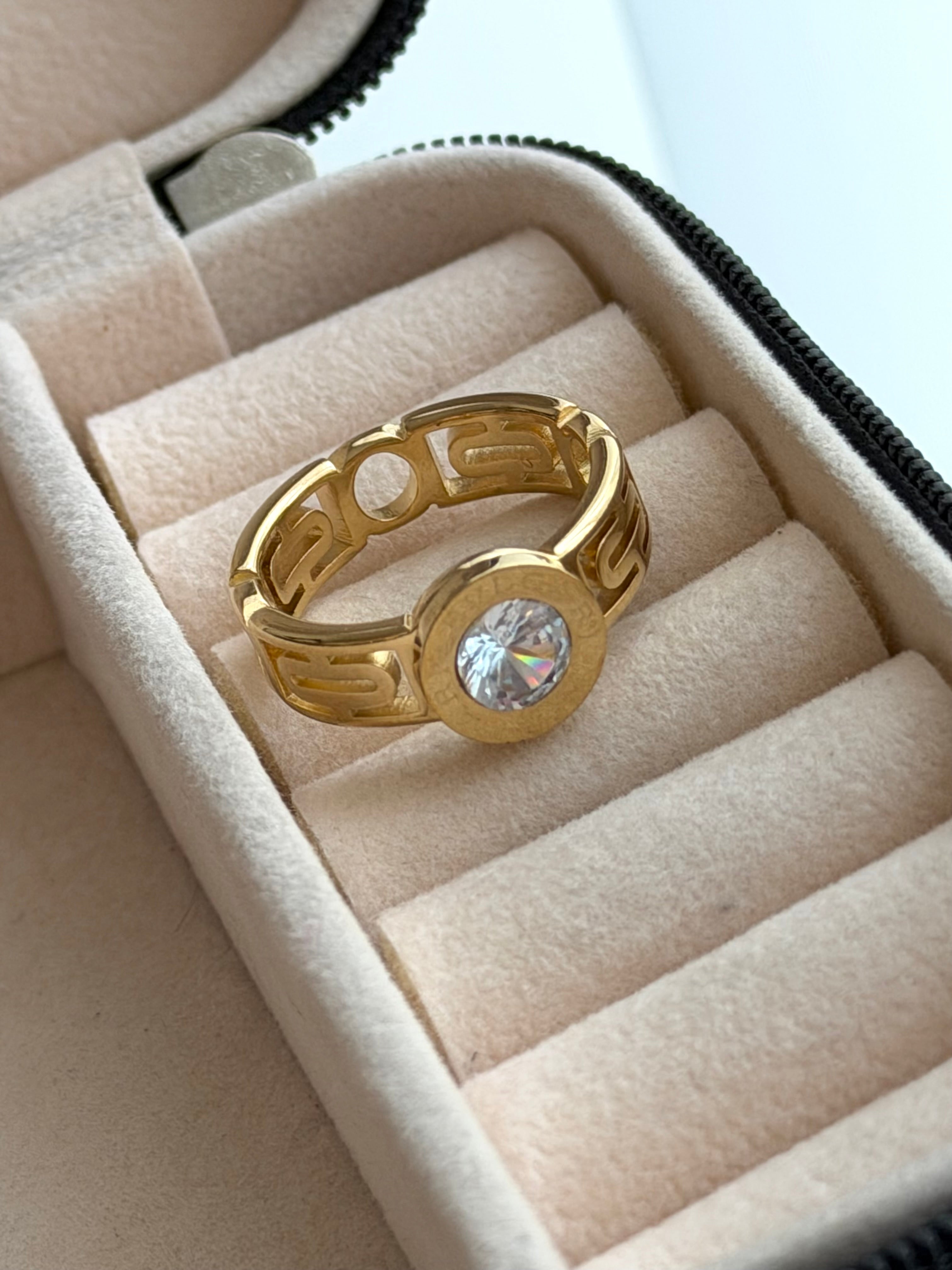 ANILLO CRISTAL GRECAS