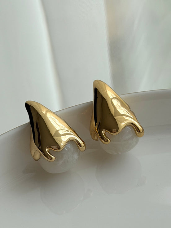 ARETE GOTA BLANCO