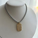 COLLAR PLACA CON ZIRCONIAS