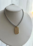 COLLAR PLACA CON ZIRCONIAS