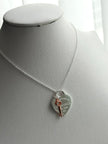 COLLAR CORAZON LLAVE