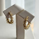 ARRACADA CON ZIRCONIA Y ARGOLLAS