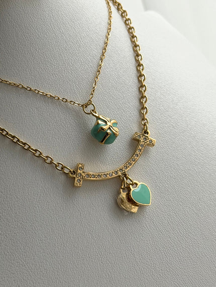 SET DOBLE CADENA SMILE