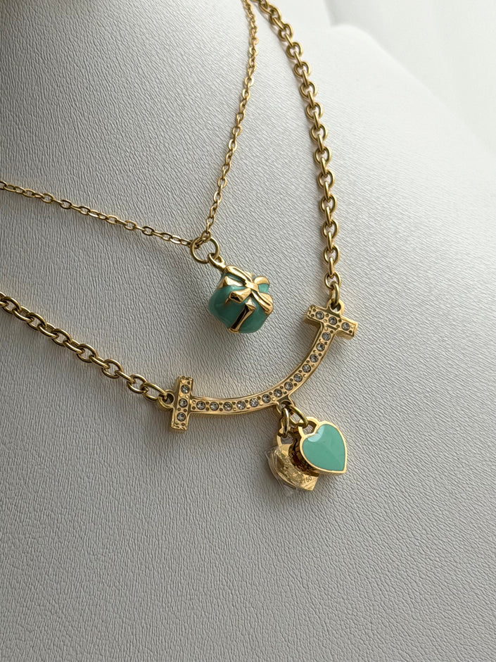 SET DOBLE CADENA SMILE