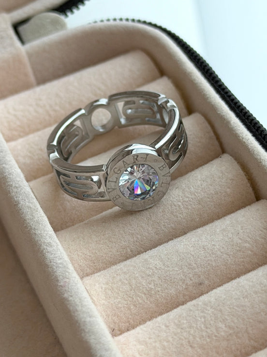 ANILLO GRECAS CRISTAL