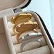 TRÍO DE ANILLOS OSOS