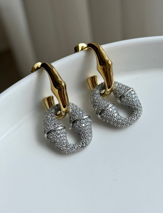 ARETE ESLABÓN CON CRISTAL