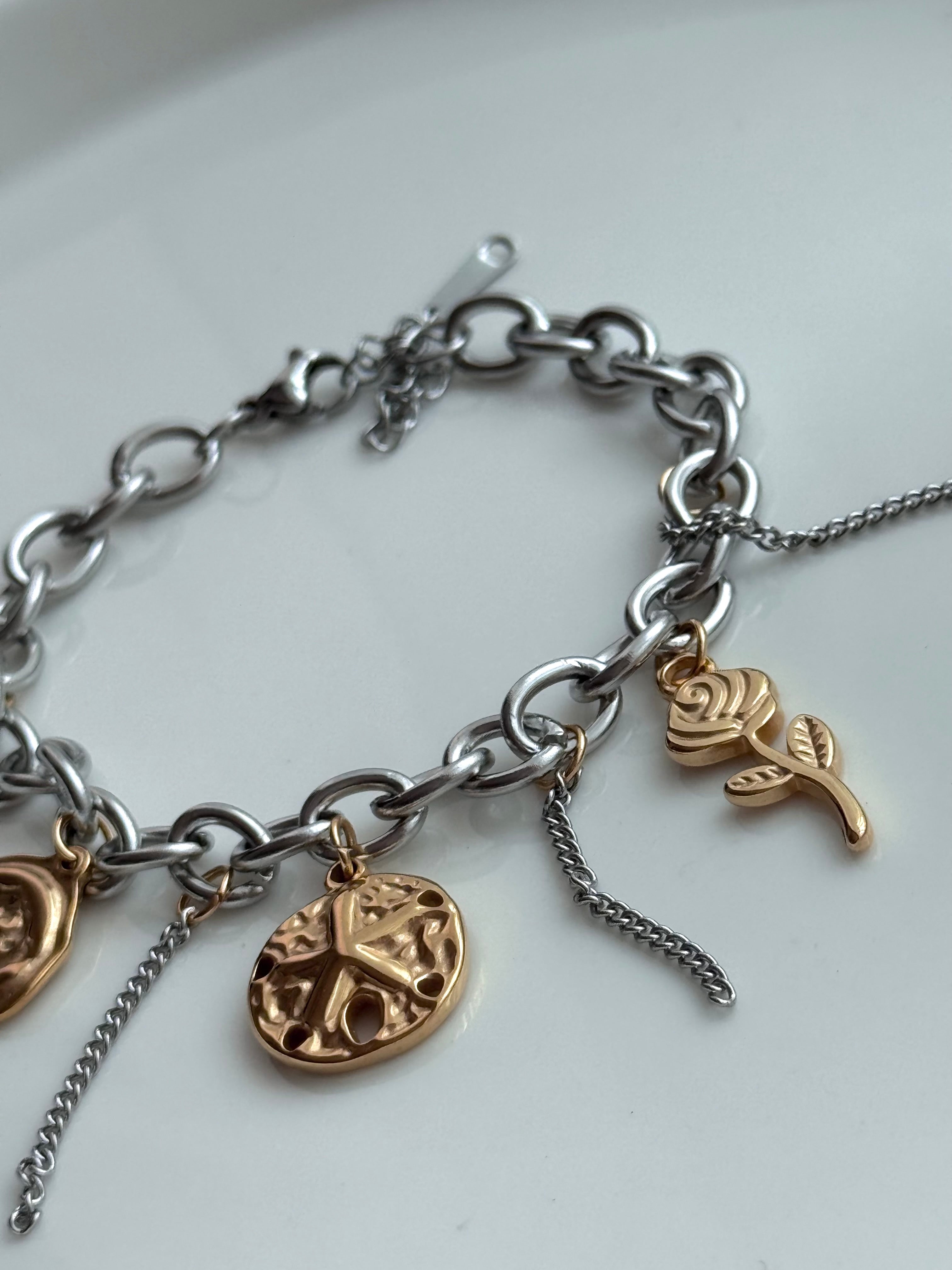PULSERA DIJES Y CADENAS