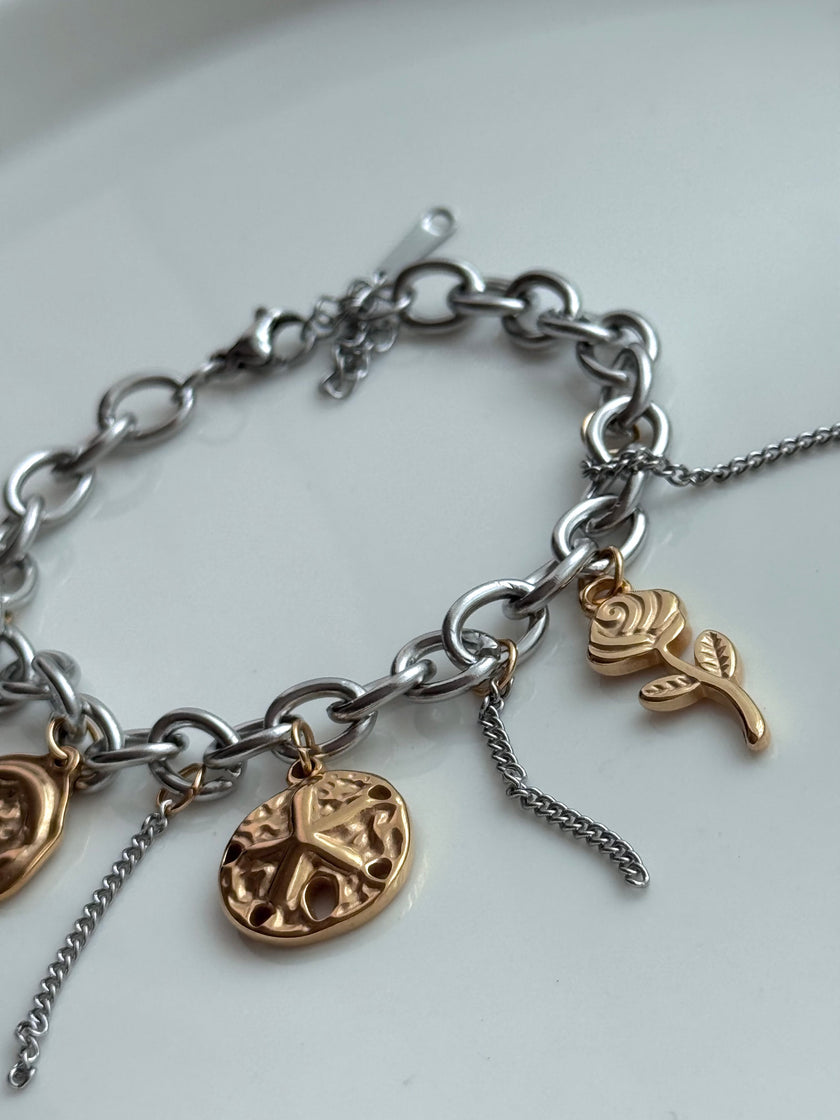 PULSERA DIJES Y CADENAS