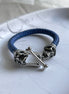 PULSERA TRENZADA CALAVERAS