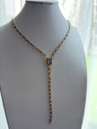 COLLAR CORBATERO CON CRISTALES