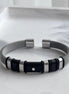 PULSERA ABIERTA PLATEADA