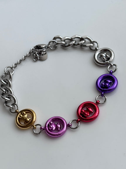 PULSERA CÍRCULOS DE COLORES
