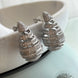 ARETE DROP ESPIRAL CON ZIRCONIA