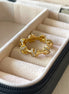 ANILLO X CON ZIRCONIAS