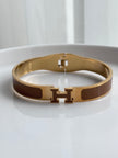 BRAZALETE H DORADO