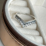 ANILLO TIARA CON ZIRCONIA
