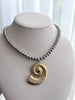 COLLAR BOLITAS DIJE CARACOL