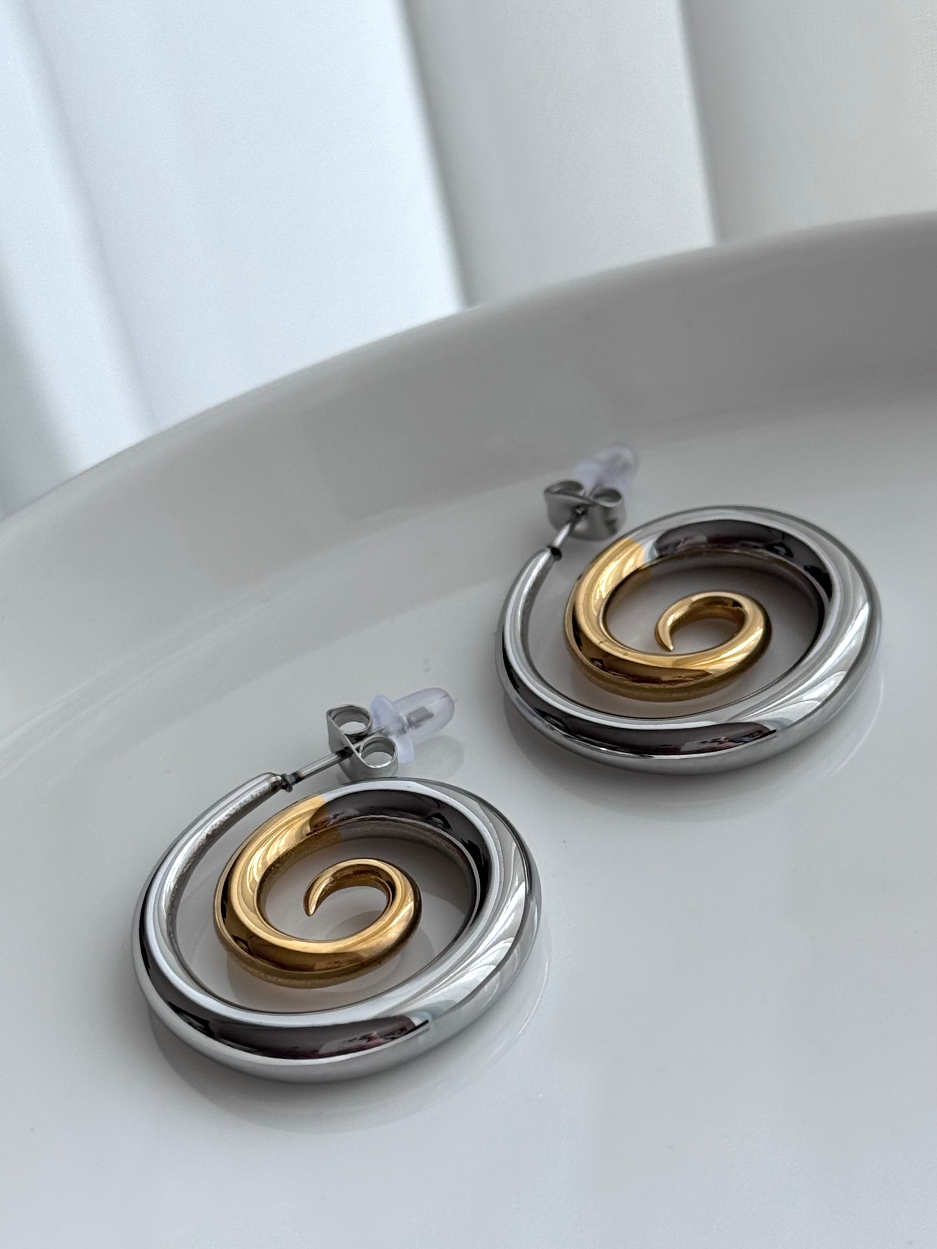 ARETE ESPIRAL BICOLOR