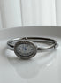 RELOJ TIPO PULSERA CON CRISTAL