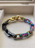 PULSERA TRICOLOR LV