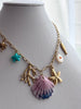 COLLAR CONCHA ROSA