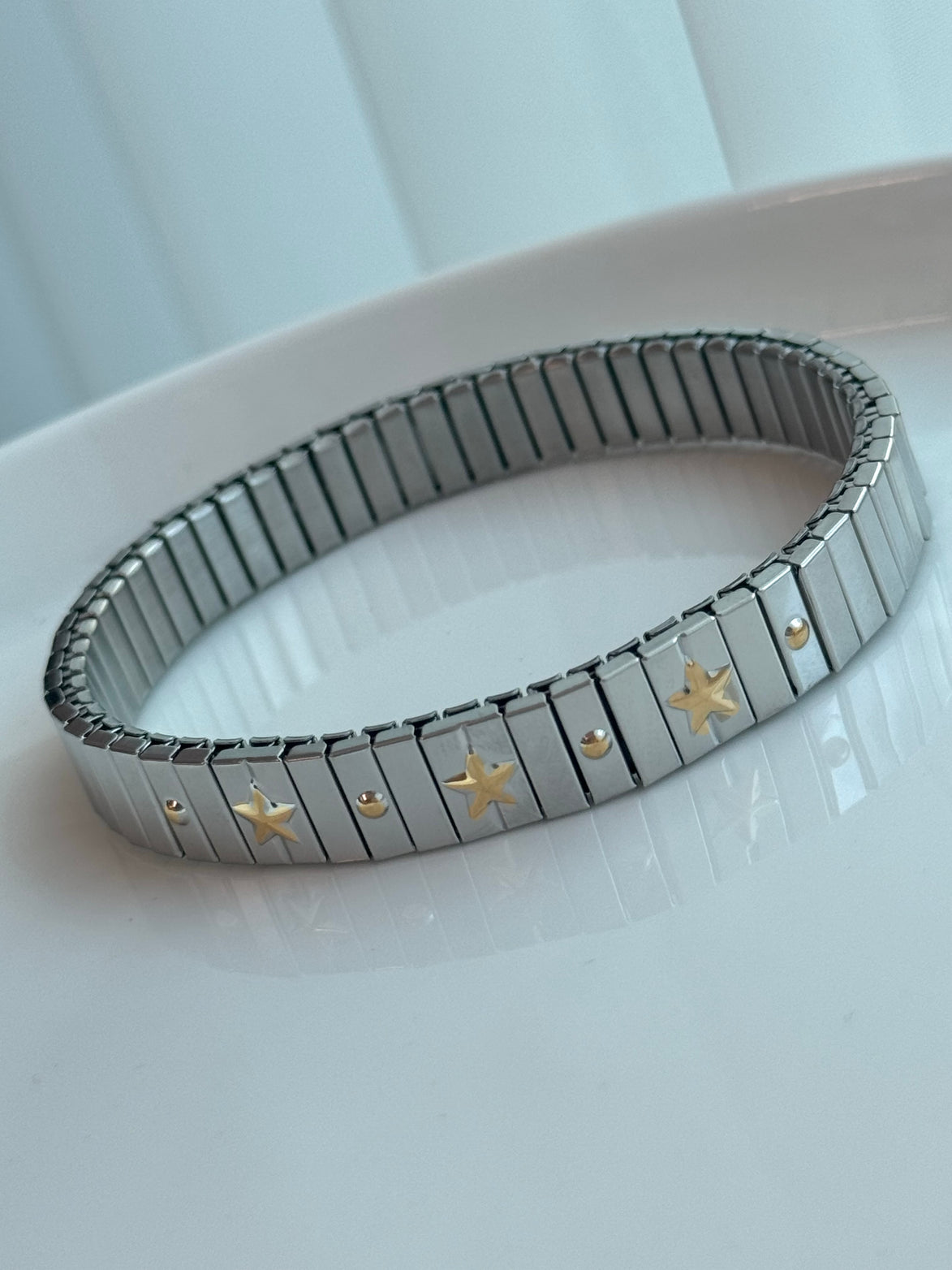 BRAZALETE STRIPES CON ESTRELLA