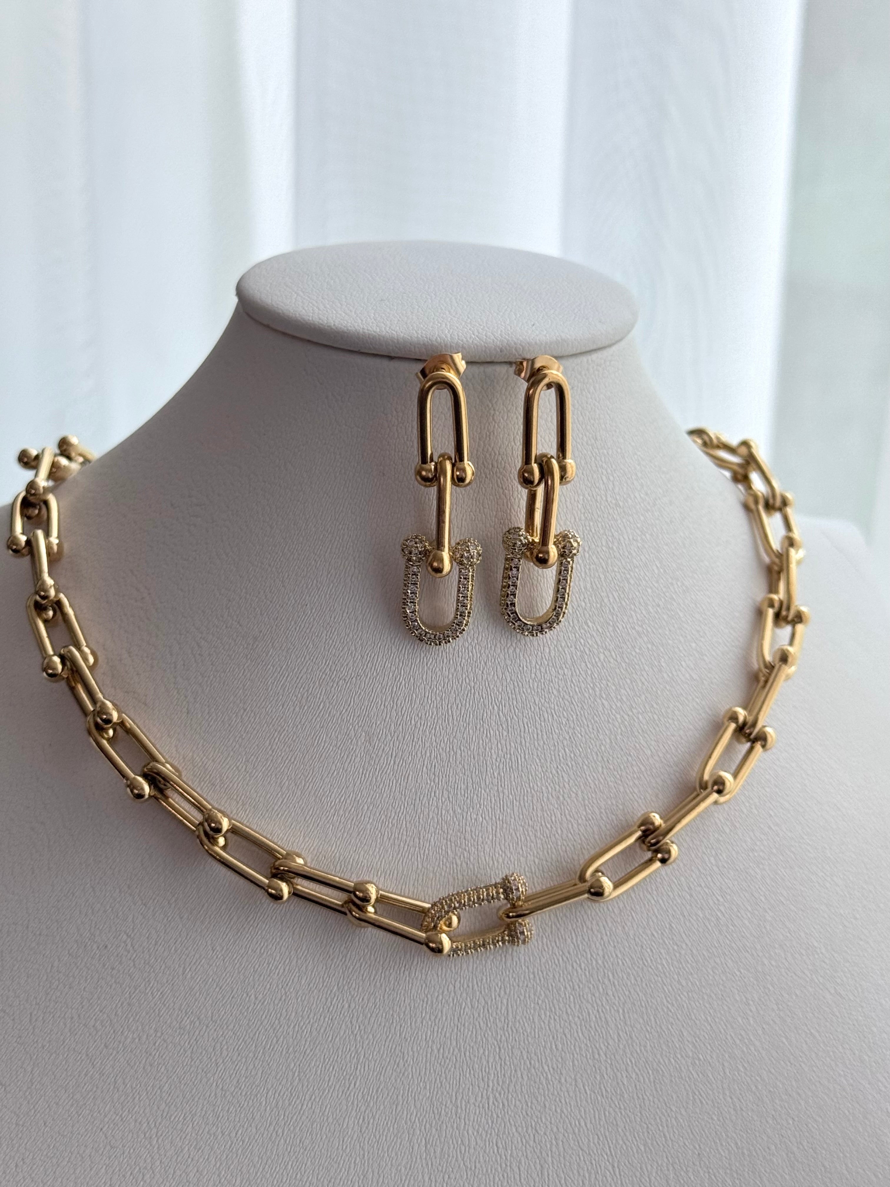 SET COMPLETO ESLABÓN CRISTAL