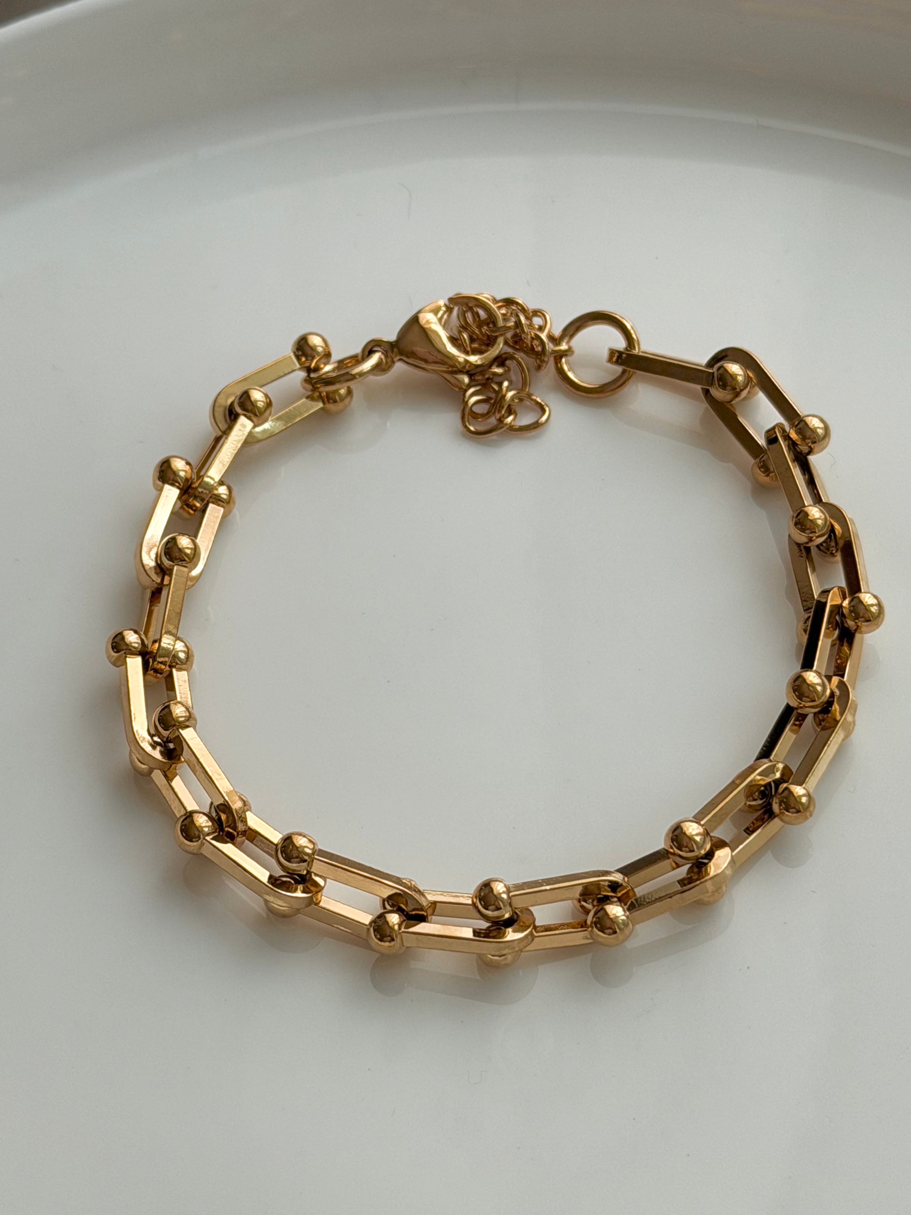 PULSERA ESLABÓN PLANO