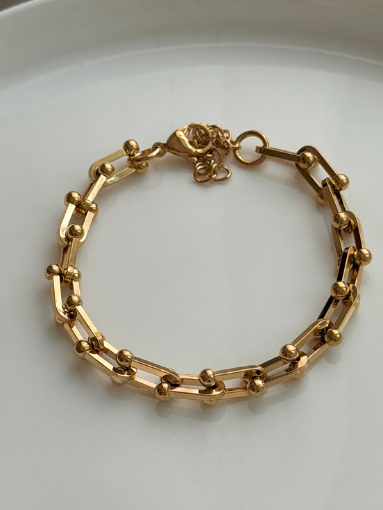 PULSERA ESLABÓN PLANO