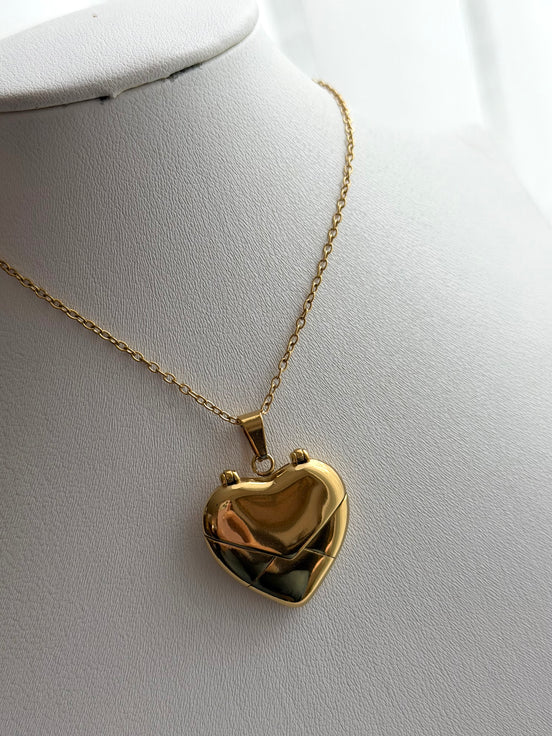COLLAR CORAZON TE AMO