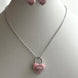 SET COMPLETO CORAZON ROSA