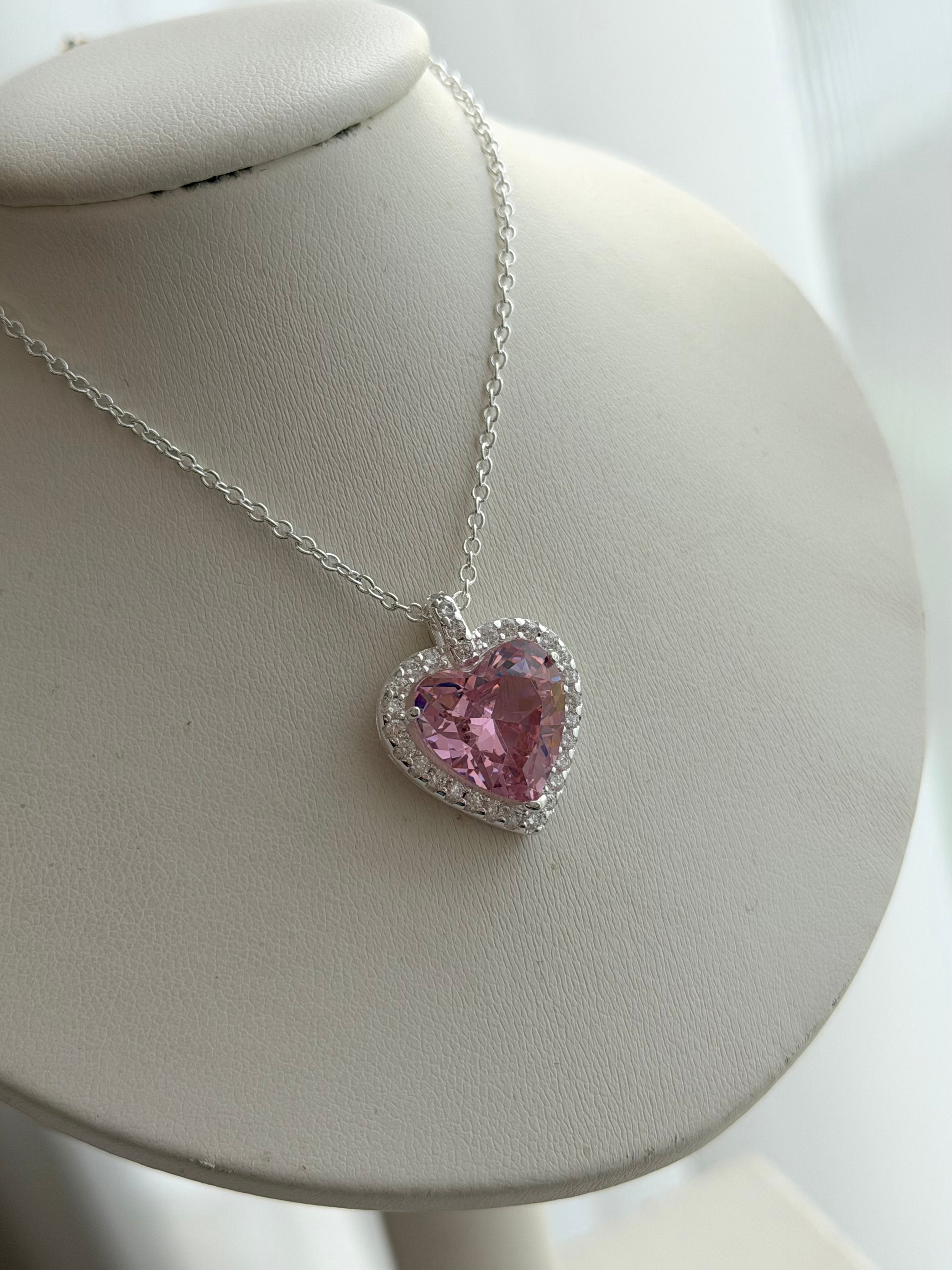 COLLAR CORAZON CRISTAL