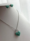 SET CORAZÓN AZUL