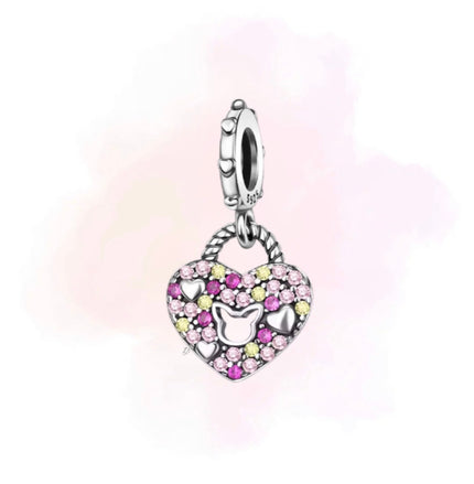 CHARM CANDADO CORAZON
