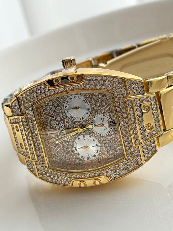 RELOJ CON CRISTALES
